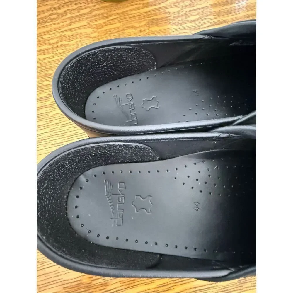 NEW Dansko Men’s Professional Clog in Oiled Black Leather NIB Comfort, Casual